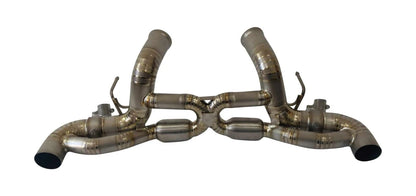 McLaren GT 4.0L 19-23 Titanium X-Pipe Exhaust with Valves