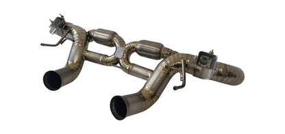McLaren GT 4.0L 19-23 Titanium X-Pipe Exhaust with Valves
