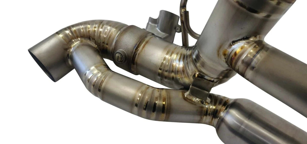 McLaren GT 4.0L 19-23 Titanium X-Pipe Exhaust with Valves