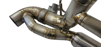 McLaren GT 4.0L 19-23 Titanium X-Pipe Exhaust with Valves