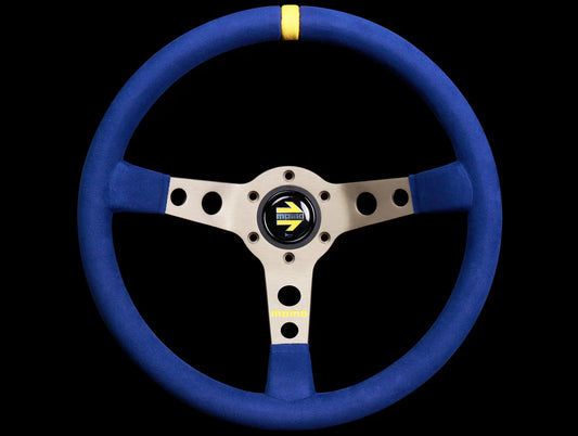 Momo Mod 07 350mm Steering Wheel - Microfiber Blue