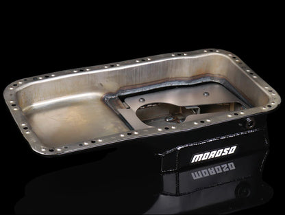 Moroso Street / Strip & Road Race Baffled Oil Pan - B-series