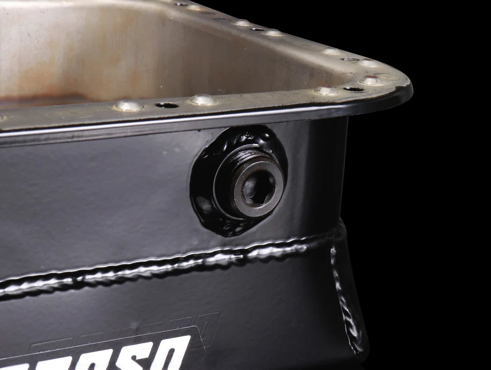 Moroso Street / Strip & Road Race Baffled Oil Pan - B-series