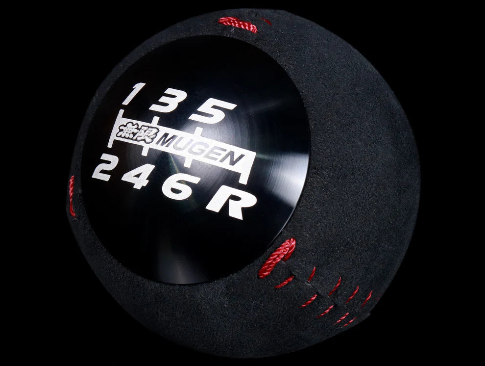 Mugen Shift Knob - 6 speed Alcantara