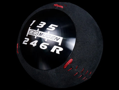 Mugen Shift Knob - 6 speed Alcantara