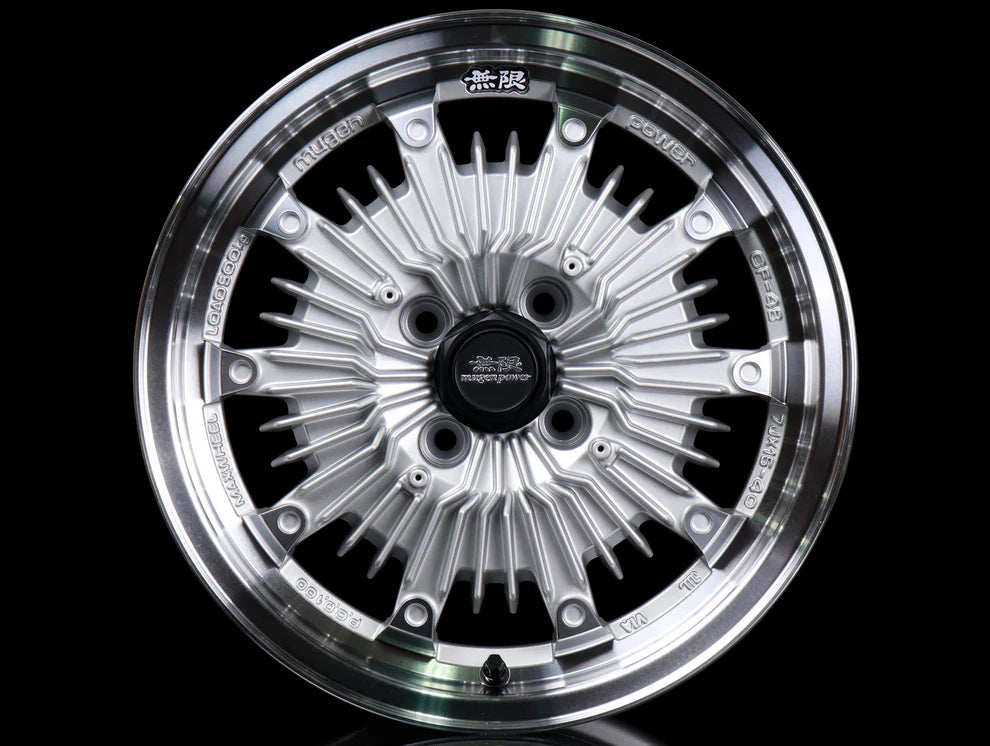 Mugen CF-48 Wheels - Silver - 15x7 / 4x100 / +40 (4)