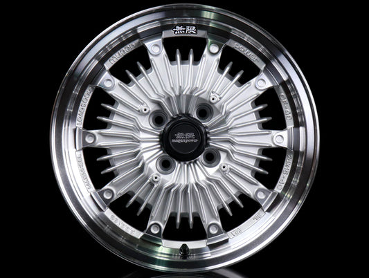 Mugen CF-48 Wheels - Silver - 15x7 / 4x100 / +40 (4)