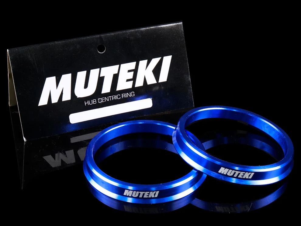 Muteki Hub Ring Set - Blue Anodized (4)