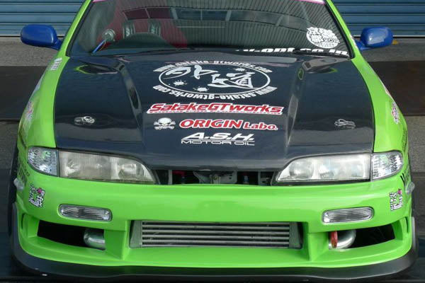 Origin Labo Type 2 Aero Hood (FRP) for Nissan Silvia S14 (Zenki) 1995-1996