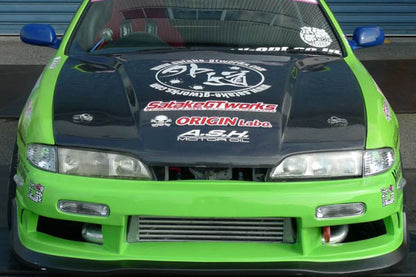 Origin Labo Type 2 Aero Hood (FRP) for Nissan Silvia S14 (Zenki) 1995-1996