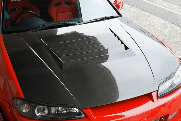 Origin Labo TYPE3 Aero Hood (Carbon Fiber) for Nissan Silvia (S15) 1999-2002