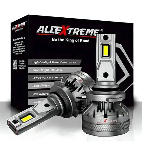Led Headlight Bulbs 8000K 9007