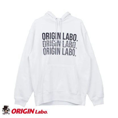 ORIGIN Labo. Pullover Hoodie "Border" White or Black