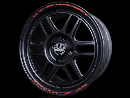 Osaka JDM Loop6 - 15x8.0 Wheels (4)