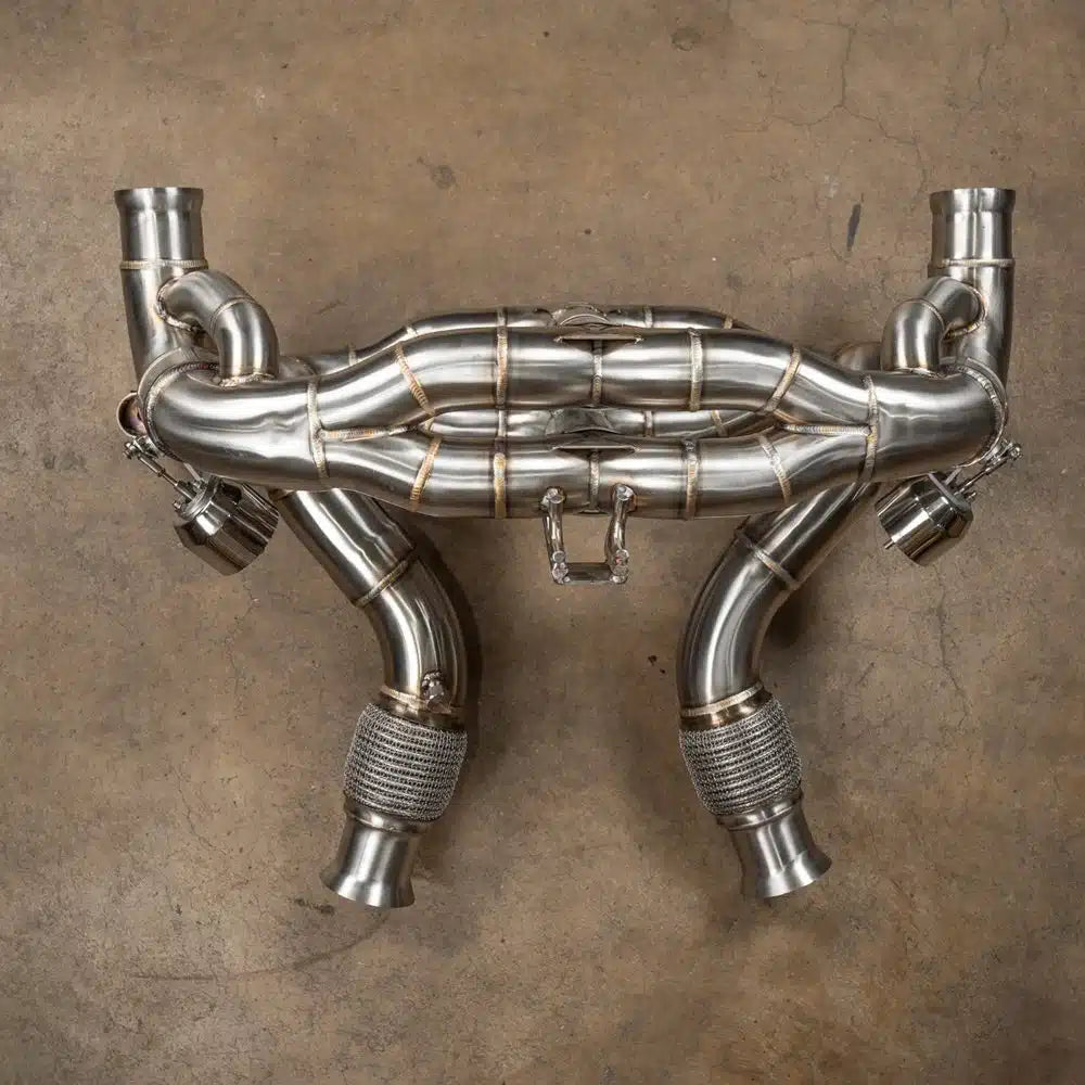 Valvetronic Designs Valved F1-Style Exhaust System for Porsche Carrera GT