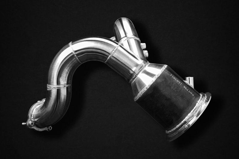 Capristo 100 Cell Sport Catted Downpipes for 9Y0 & 9Y3 Porsche Cayenne / E-Hybrid [02PO07703013]