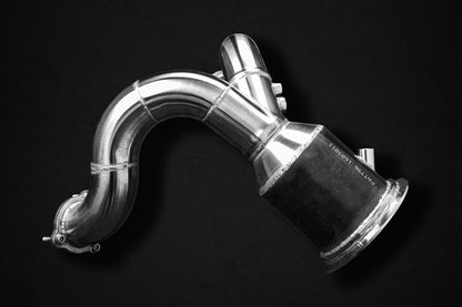Capristo 100 Cell Sport Catted Downpipes for 9Y0 & 9Y3 Porsche Cayenne / E-Hybrid [02PO07703013]