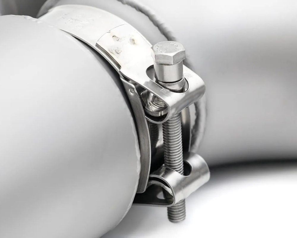 SOUL Performance Center Muffler Bypass Exhaust System with Straight Satin Black Tips for 991 Porsche 911 GT3 / GT3 RS / R