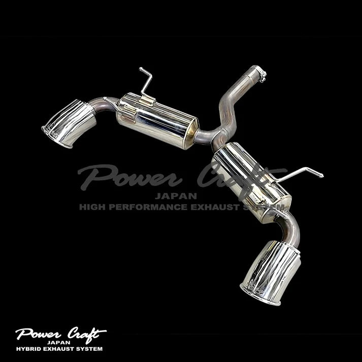 GR86/BRZ Equal Length Muffler With Mid Pipe