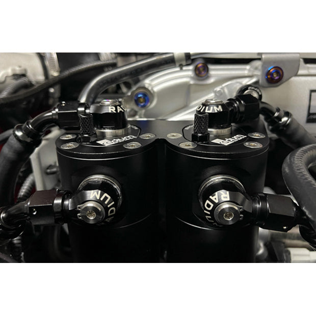 Radium Engineering Triple Catch Can Kit (Fluid Lock) - Nissan GT-R R35 09-22