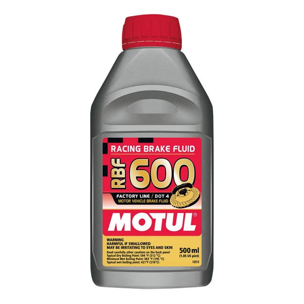 Motul RBF 600 Factory Line DOT 4 Brake Fluid
