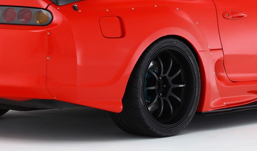 RIDOX FRP Rear Mud Guard for 1993-2002 Toyota Supra [JZA80]