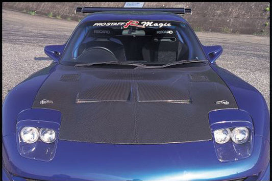 R Magic Type-I Cooling Bonnet for Mazda RX-7 (FD3S) 1992-2002