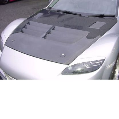 R Magic Cooling Aero Hood (FRP) for Mazda RX-8 (SE3P) 2004-2008