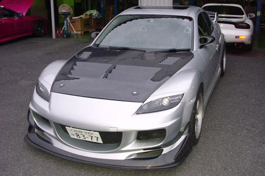 R Magic Cooling Aero Hood (FRP) for Mazda RX-8 (SE3P) 2004-2008