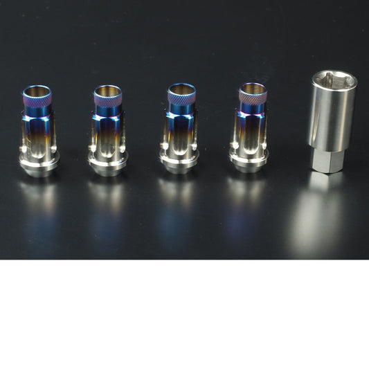 Rowen Titanium Wheel Lock Nut Set, M12X1.50
