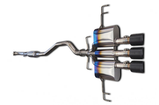 Rowen PREMIUM01TR Exhaust, Carbon Tip for Honda Civic Type-R (FK8) 2018-2021