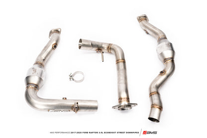 AMS Performance 2017-2020 Ford Raptor 3.5L EcoBoost Street Downpipes