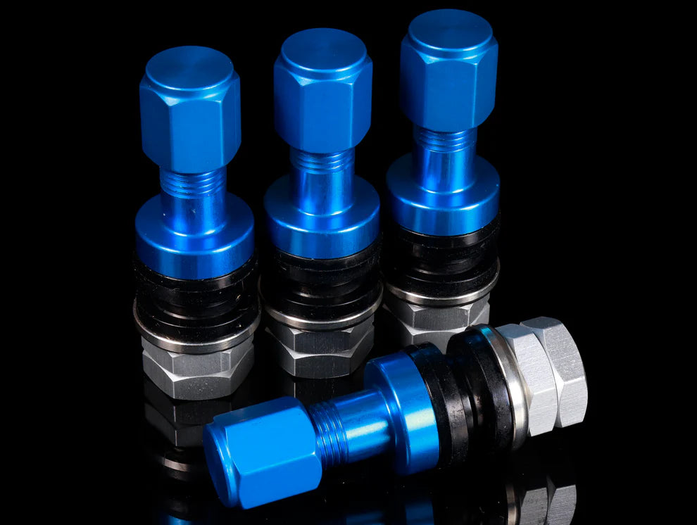 Rays Gram Lights 57 Valve Stem Black, Red, Blue