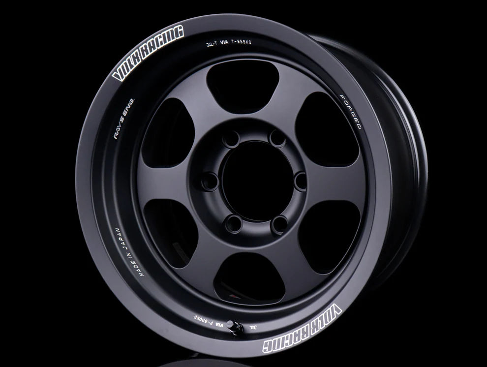 Volk Racing TE37XT M-Spec Wheels - Flat Black - 16x8.5 / 6x139 / -10 (4)