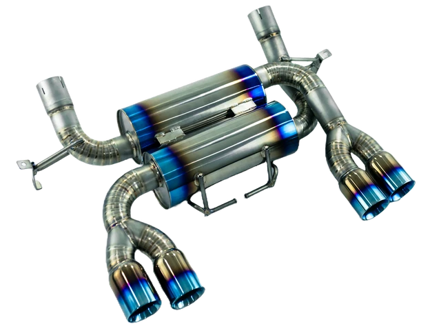 BMW M3 E90/E92/E93 Full Titanium Axle-Back Exhaust System (2008–2013) – 76mm Tips | Dyno Proven
