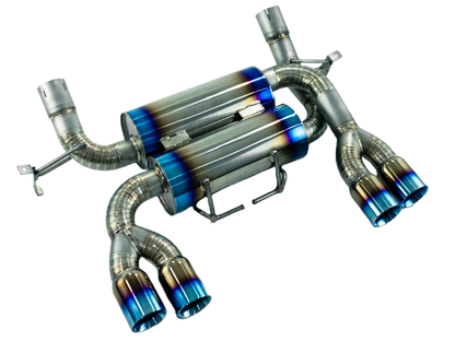 BMW M3 E90/E92/E93 Full Titanium Axle-Back Exhaust System (2008–2013) – 76mm Tips | Dyno Proven