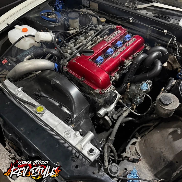 Rev Style Original Ryousei "Rev-Mani" SR20DET Low Mount Exhaust Manifold To suit Silvia S14/S15 SR20DET T28 Stock Position - Hand Crafted in Japan Designed for drivers who push their cars in high-load,