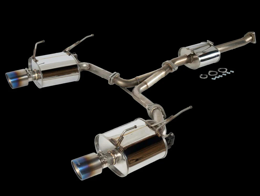 Revel Touring Premier Exhaust - 00-09 S2000 Titanium or Carbon Fiber