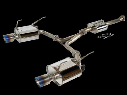 Revel Touring Premier Exhaust - 00-09 S2000 Titanium or Carbon Fiber