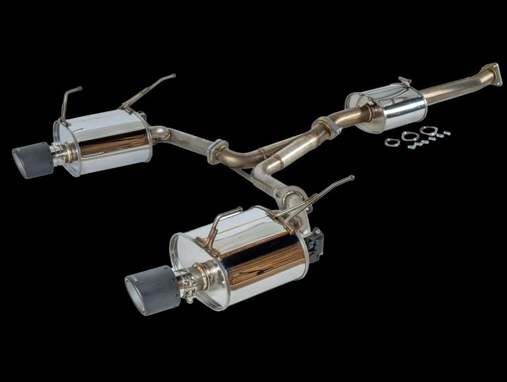 Revel Touring Premier Exhaust - 00-09 S2000 Titanium or Carbon Fiber