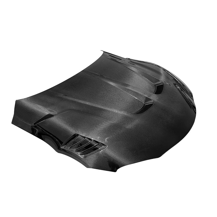 Sayber Designs SUPER7 Vented Carbon Fiber Hood (V2 - CFRP) - Toyota Supra (A90) 2020+