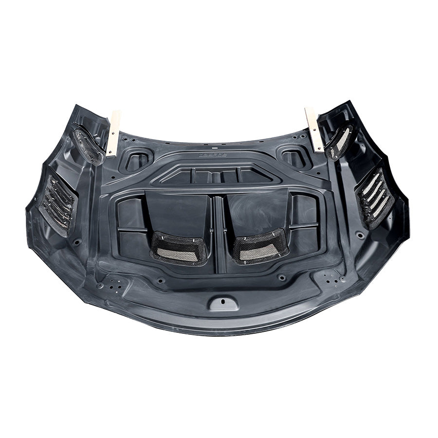 Sayber Designs SUPER7 Vented Carbon Fiber Hood (V2 - CFRP) - Toyota Supra (A90) 2020+