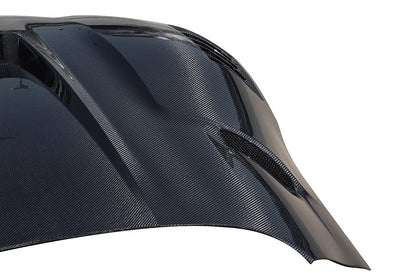 Sayber Designs SUPER7 Vented Carbon Fiber Hood (V2 - CFRP) - Toyota Supra (A90) 2020+