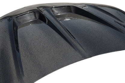 Sayber Designs SUPER7 Vented Carbon Fiber Hood (V2 - CFRP) - Toyota Supra (A90) 2020+