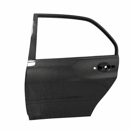 Seibon OE-Style Carbon Fiber Rear Doors (Pair) - Mitsubishi Evolution VIII / IX 03-06 (2) Left & Right