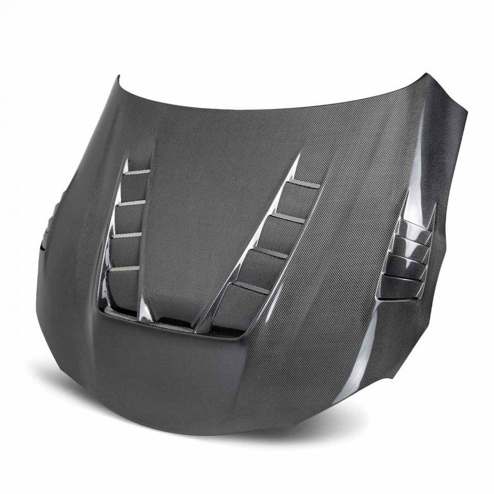 Seibon TV Style Carbon Fiber Hood - Toyota GR Supra A90 2020+