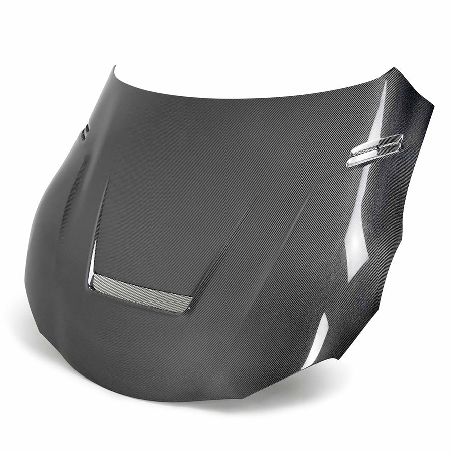 Seibon VS Style Double Sided Carbon Fiber Hood - Toyota Supra A90 2020+