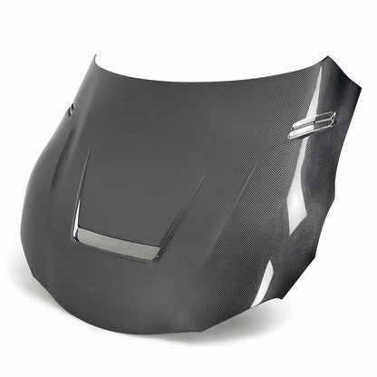 Seibon VS Style Double Sided Carbon Fiber Hood - Toyota Supra A90 2020+