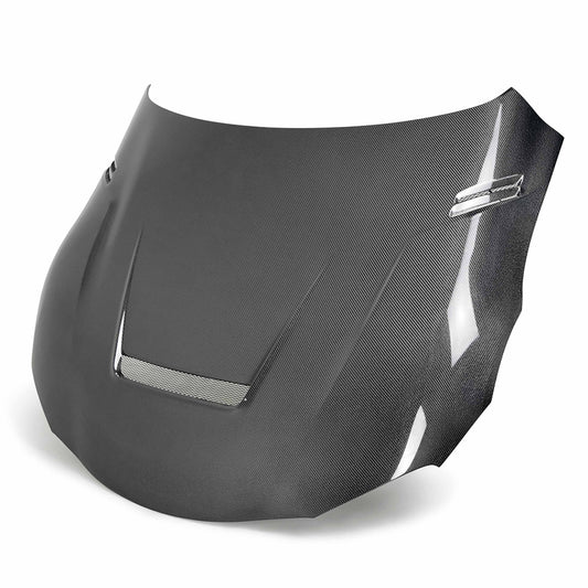 Seibon VS Style Double Sided Carbon Fiber Hood - Toyota Supra A90 2020+