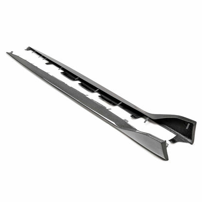 Seibon OEM Style Carbon Fiber Side Skirts - Toyota Supra A90 2020+